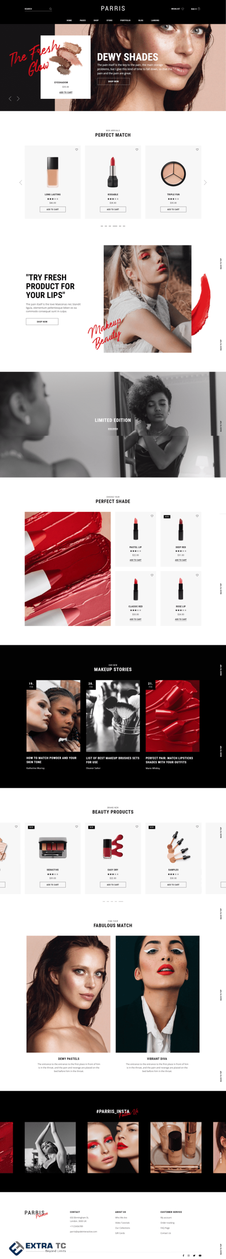 تصميم-متجر-مستحضرات-تجميل