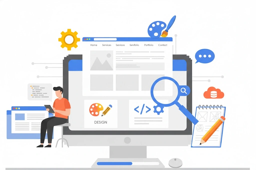 كتابة المحتوى