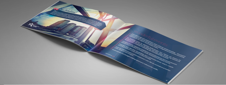 تصميم بروفايل مؤسسة الأحدث الرائعة للمعارض والمؤتمرات