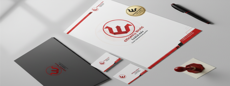 تصميم هوية مؤسسة عالم الكفائة للمقاولات