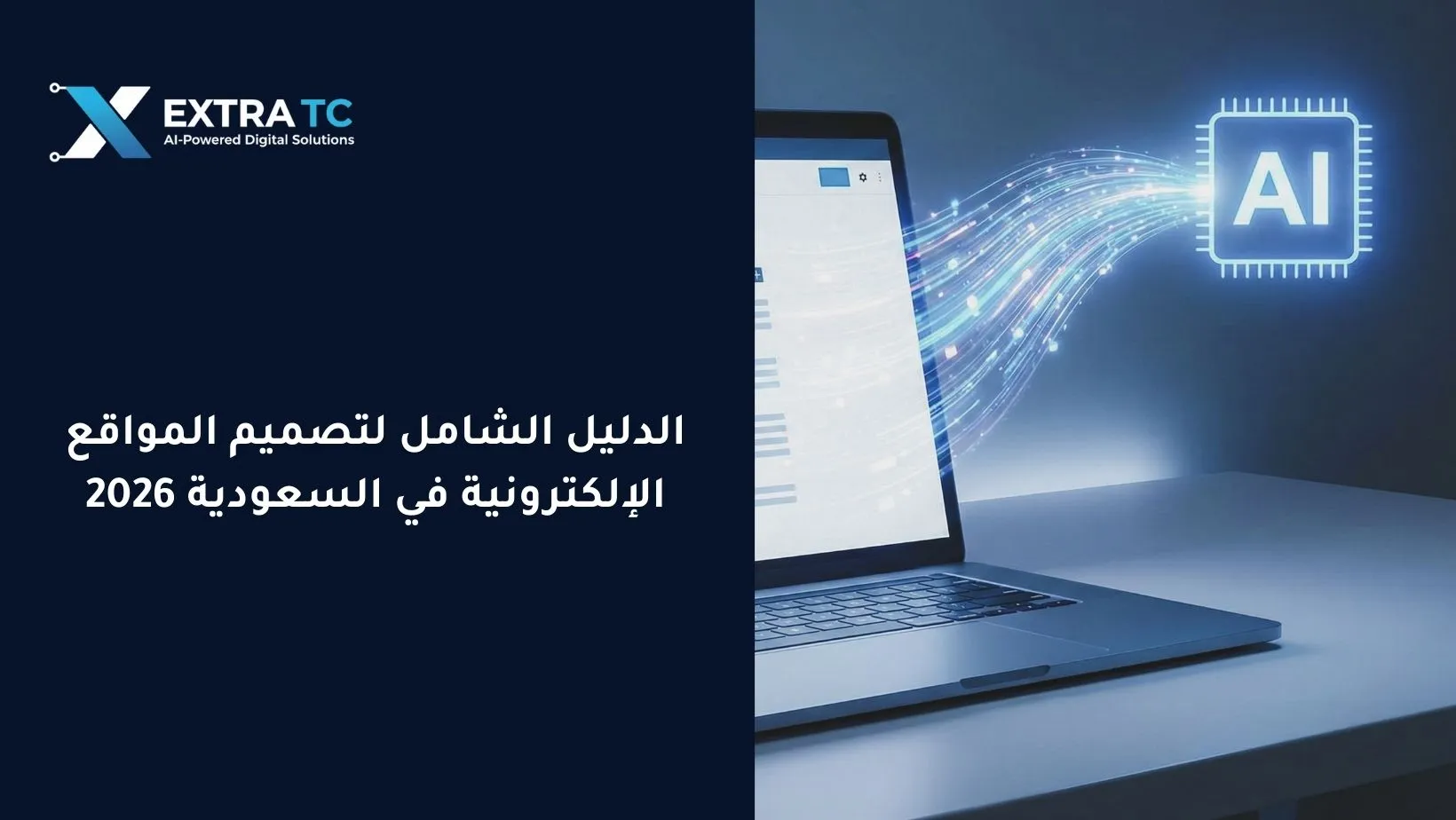الدليل الشامل لتصميم المواقع الإلكترونية في السعودية 2026